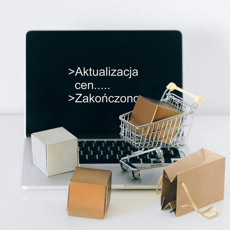 Aktualizacja cen. Obrazek od Pexels.com